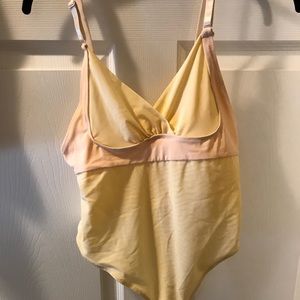 Beige bodysuit NWOT